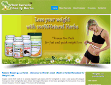 Tablet Screenshot of obesityherbs.com